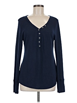 Time And Tru Long Sleeve Henley
