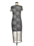 No Boundaries Graphic Gray Cocktail Dress Size 12 - photo 1