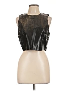 Good American Faux Leather Top (view 1)