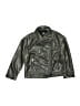 Zara 100% Polyurethane Metallic Green Jacket Size 4 - 5 - photo 1