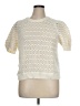 Madewell Chevron-herringbone Ivory Pullover Sweater Size XL - photo 1