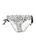 DKNY Animal Print White Swimsuit Bottoms Size S - photo 1