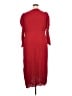 J.Crew 100% Polyester Burgundy Red Casual Dress Size 22 - photo 2