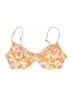 Re:named Floral Orange Swimsuit Top Size 1X - photo 1