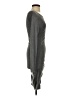 Express Solid Gray Casual Dress Size S - photo 4