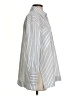 Peserico 100% Cotton Stripes Silver Long Sleeve Button-Down Shirt Size 2 (38) - photo 4