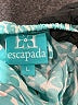 Escapada Paisley Teal Jumpsuit Size L - photo 4