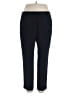 DKNY 100% Polyester Solid Black Dress Pants Size 14 - photo 1