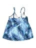 Swim Solutions Blue Swimsuit Top Size 12 - photo 2
