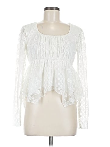 Almost Famous Long Sleeve Blouse (view 1)