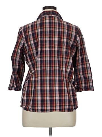 DressBarn 3/4 Sleeve Button-Down Shirt (view 2)