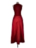 Patra 100% Polyester Solid Red Burgundy Cocktail Dress Size 6 - photo 2