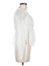 Almost Famous 100% Polyester Ivory Long Sleeve Blouse Size M - photo 4