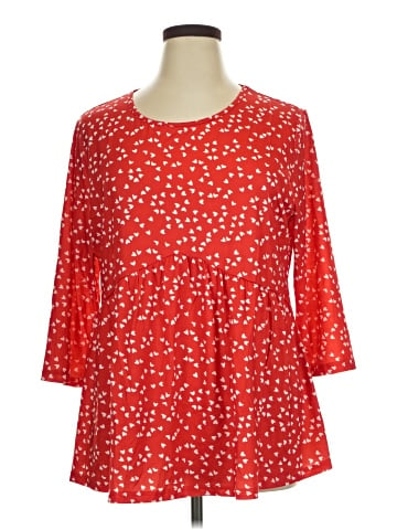 Ofeefan 3/4 Sleeve Blouse (view 1)