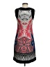 Etcetera 100% Silk Graphic Gray Cocktail Dress Size 0 - photo 2
