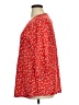 Ofeefan Red 3/4 Sleeve Blouse Size XL - photo 5