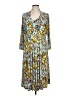 Ruby Rd. Print Teal Casual Dress Size L - photo 1