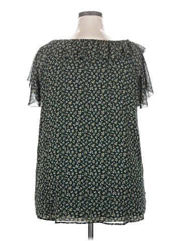 Ann Taylor LOFT Short Sleeve Blouse (view 2)