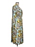 Ruby Rd. Print Teal Casual Dress Size L - photo 4