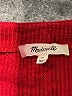 Madewell Red Pullover Sweater Size M - photo 7