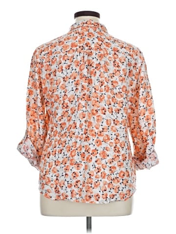 Charter Club 3/4 Sleeve Button-Down Shirt (view 2)