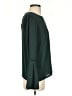 Ann Taylor LOFT 100% Polyester Green Long Sleeve Blouse Size XS - photo 4