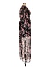 Express Floral Black Casual Dress Size M - photo 4