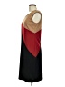 Spense Color Block Black Cocktail Dress Size 6 - photo 5