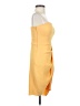 Amanda Uprichard 100% Polyester Solid Yellow Cocktail Dress Size XS - photo 4