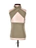 Assorted Brands Tan Sleeveless Top Size S - photo 2