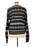 Basic Editions 100% Acrylic Chevron-herringbone Black Pullover Sweater Size XL - photo 2