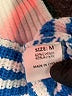 Unbranded Stripes Blue Pullover Sweater Size M - photo 7