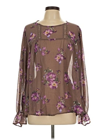 Torrid Long Sleeve Blouse (view 1)