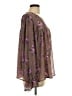 Torrid 100% Polyester Brown Long Sleeve Blouse Size Lg Plus (0) - photo 4