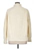 J.Crew 100% Cotton Solid Ivory Turtleneck Sweater Size XL - photo 2