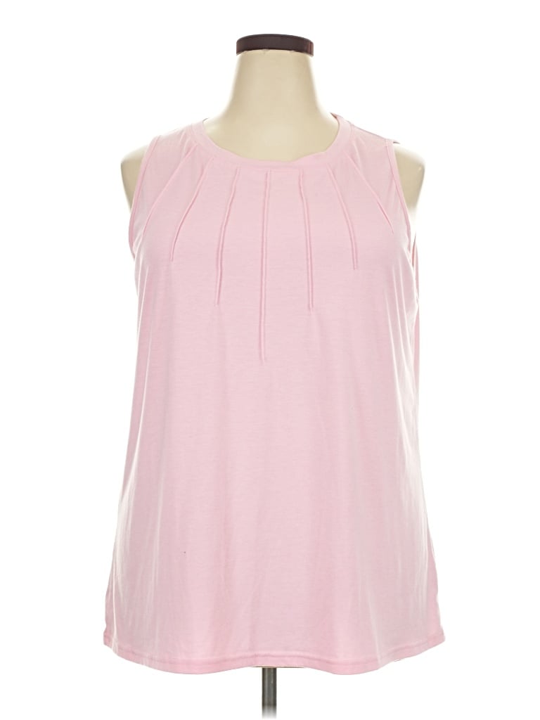 Pre-owned Miholl Sleeveless T-shirt In Pink