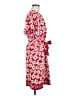 Carolina Herrera Red Casual Dress Size M - photo 4