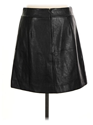 J.Crew Factory Store Faux Leather Skirt (view 2)