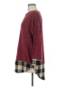 Egy California Plaid Burgundy Pullover Sweater Size M (estimated) - photo 5