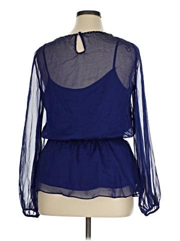 Adrianna Papell Long Sleeve Blouse (view 2)