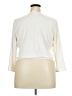 Nikki Poulos Ivory 3/4 Sleeve Blouse Size XXL - photo 2