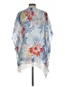 Chico's 100% Polyester Blue Kimono Size Lg - XL - photo 2