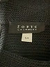 Forte 100% Cotton Black Cardigan Size M - photo 7