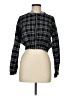 Shein 100% Polyester Black Cardigan Size 6 - photo 1