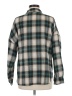 Romwe Plaid Green Long Sleeve Button-Down Shirt Size 6 - photo 2