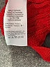 Crewcuts 100% Cotton Solid Red Pullover Sweater Size 10 - 11 - photo 4