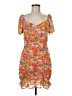 Forever 21 100% Polyester Paisley Orange Cocktail Dress Size M - photo 1