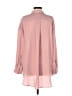Cos 100% Polyester Solid Pink Long Sleeve Blouse Size S - photo 2