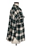 Romwe Plaid Green Long Sleeve Button-Down Shirt Size 6 - photo 4