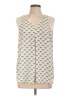 Daniel Rainn 100% Polyester Ivory Sleeveless Blouse Size L - photo 1